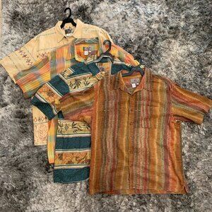 Lot of 4 The Territory Ahead Short Sleeve Button Shirt Men’s XXL Floral